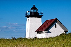 Long Point Lighthouse on Cape Cod in Provincetown